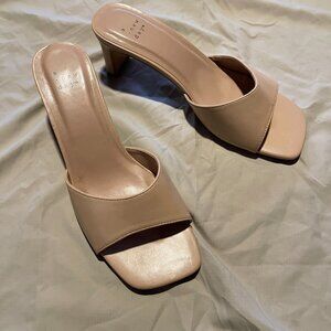 A New Day Tan Heeled Sandals – Women’s 9 – Worn Once